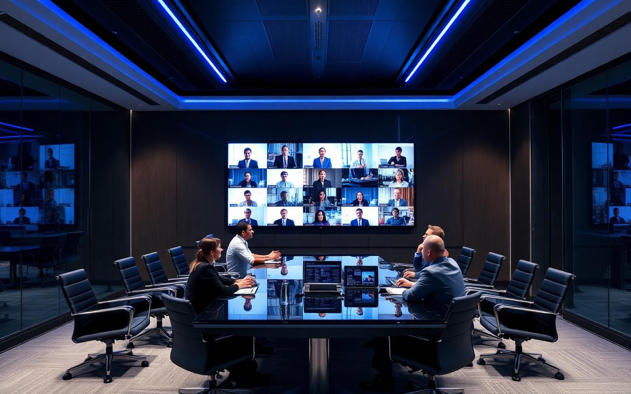 Falcon Hightech boardroom collaboration